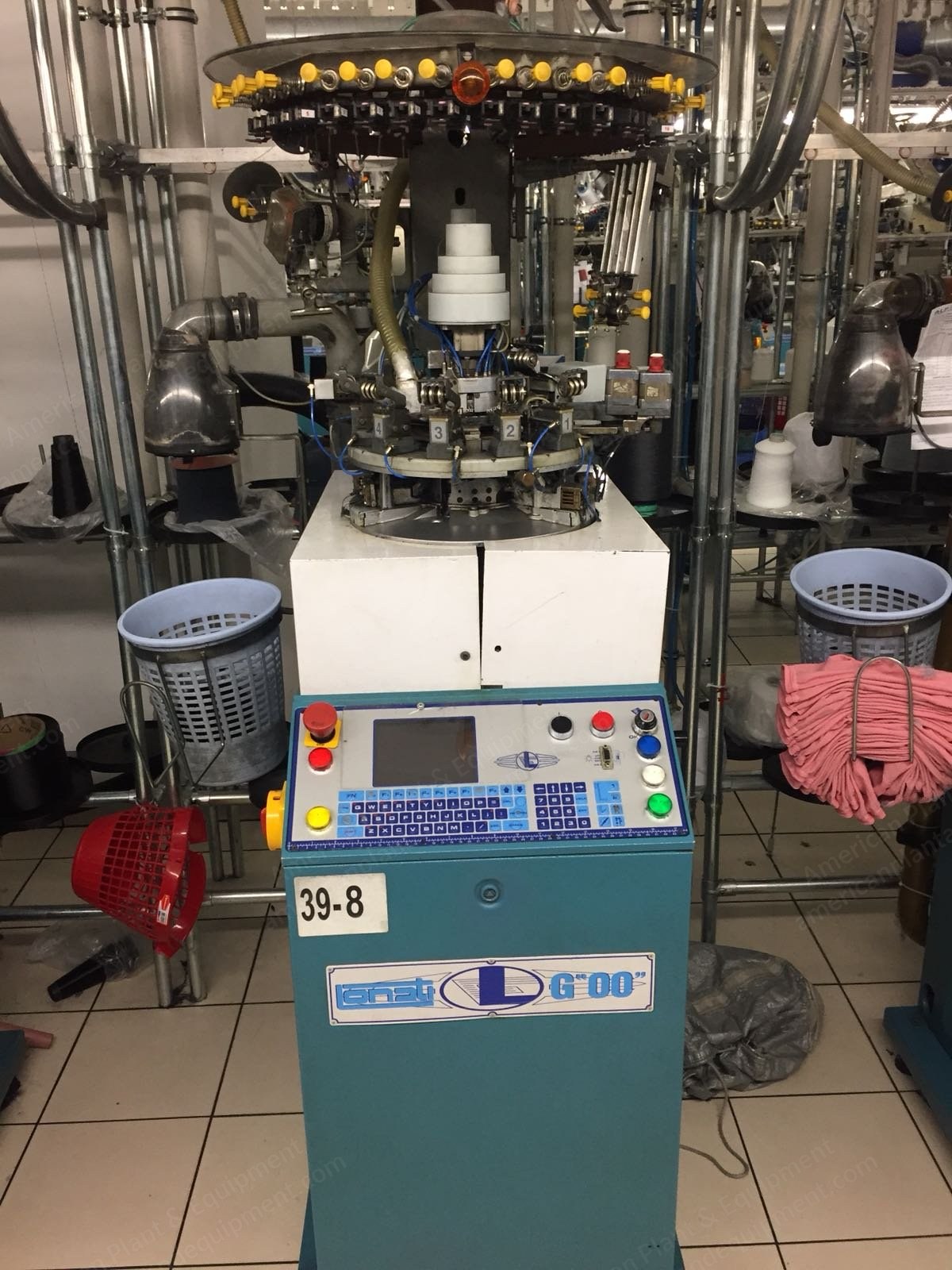Lonati, G615 and G715, 2004, Sock Knitting Machines, Cylinder 3.5" and 3.75", 108 to 200 Needles
