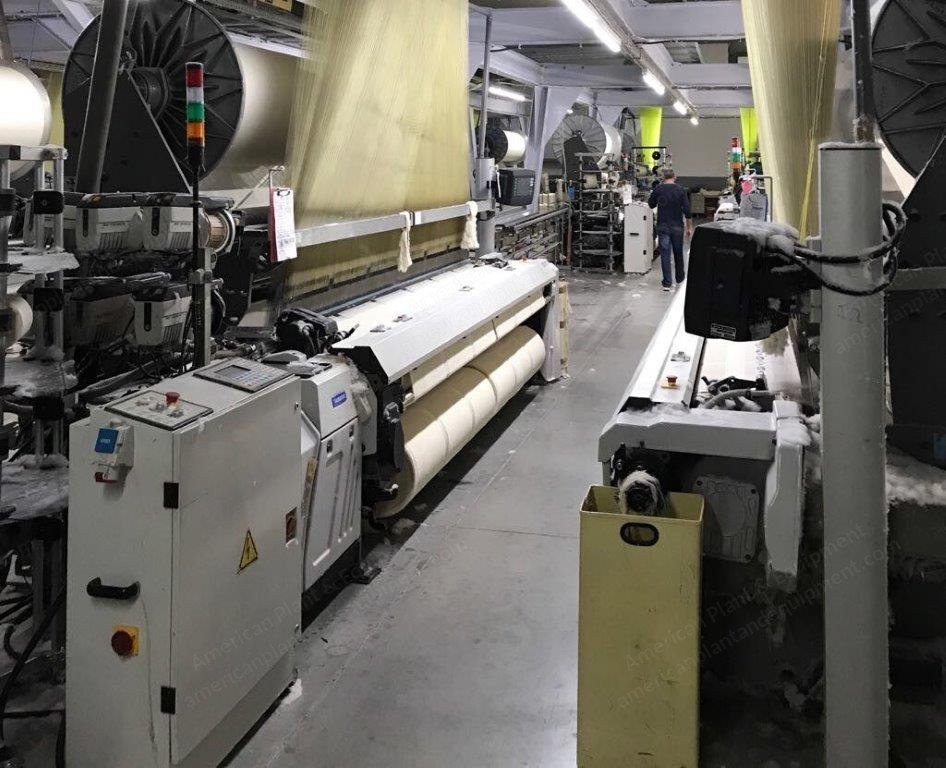 Vamatex, SP1151ES, 1997 to 2000, Terry Looms, Width 2600mm to 3400mm, 8 Colors