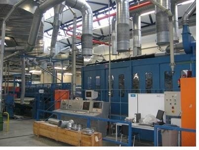 Befama, Autefa, Dilo, Fehrer Nonwoven Plant, 2500mm Working Width, with Cross Lapper and Needle Looms