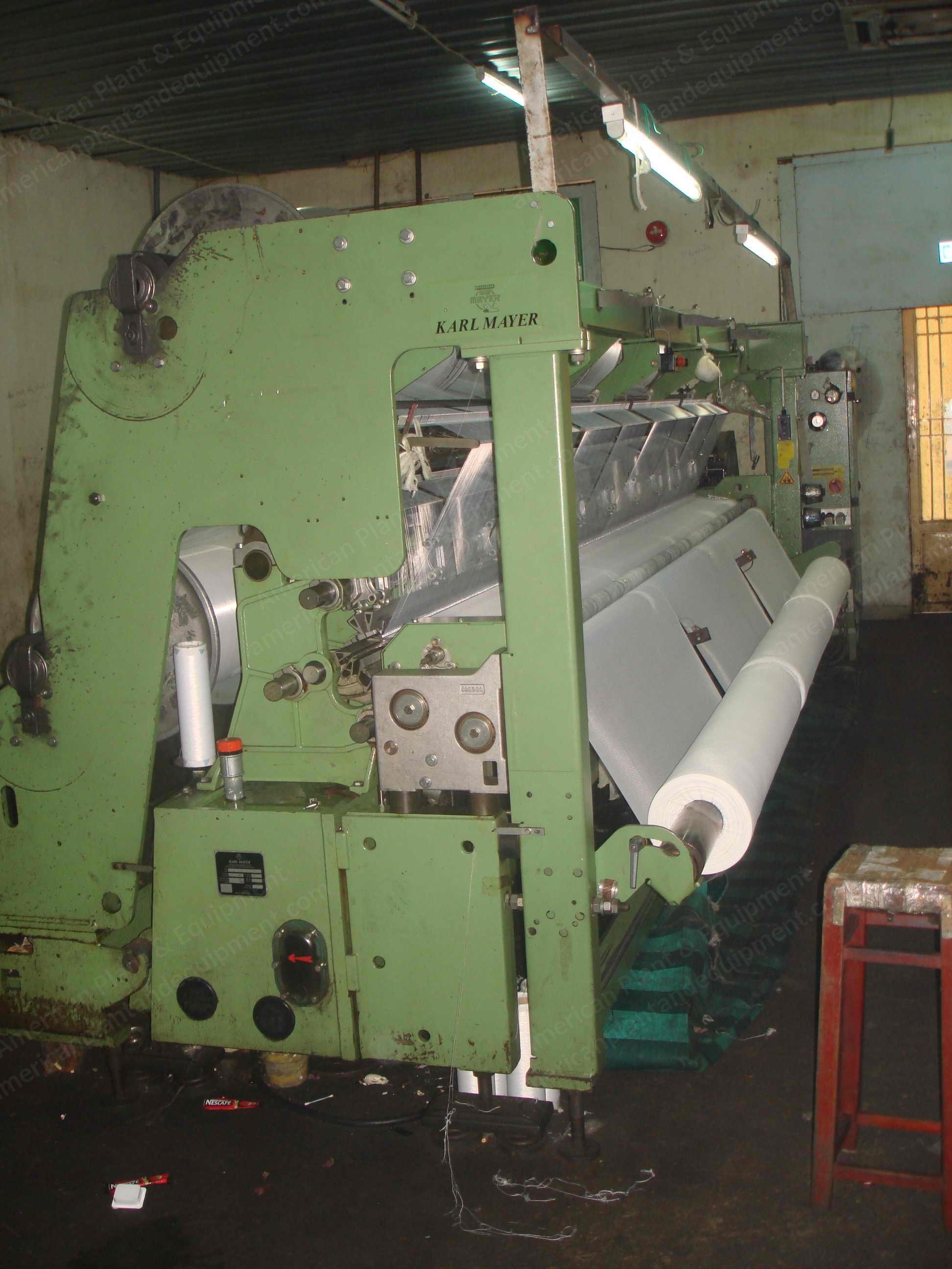 Karl Mayer, HKS-2, Warp Knitting Machine, 4572mm (180") Width