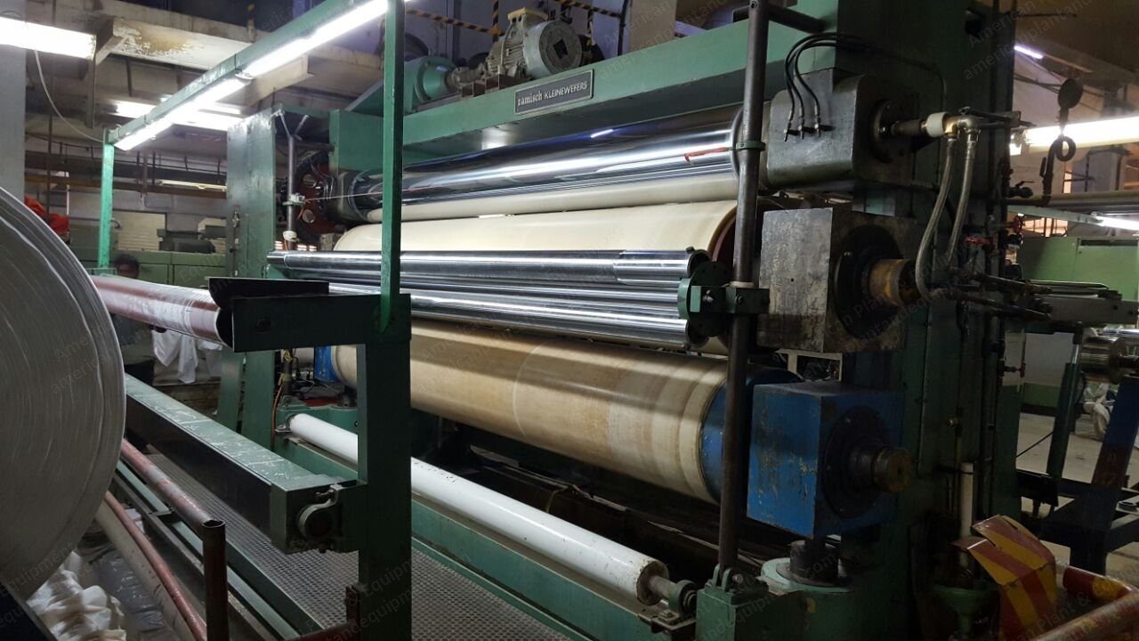 Ramisch Kleine wefers, Type I, 3200mm Working Width, 3 Rolls Calendar