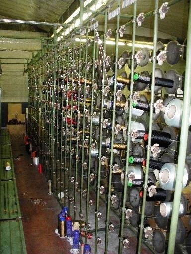 Lezzeni, BR-240, 1985, Assembly Twister, 60 Spindles, 165mm Ring Diameter, 240mm Gauge