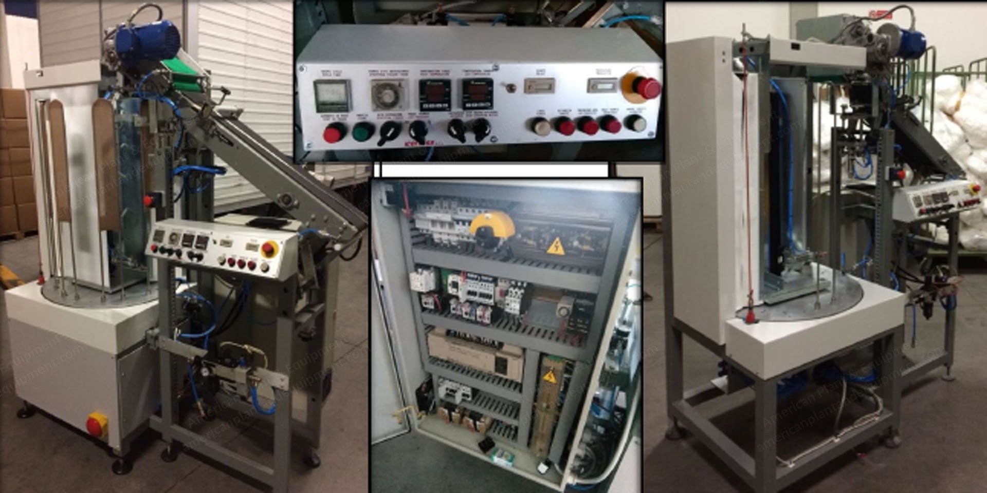 Cortese, CR3, 1999, Semi-Boarding Hosiery Ironing Line, Infrared Technology, 4 Machines