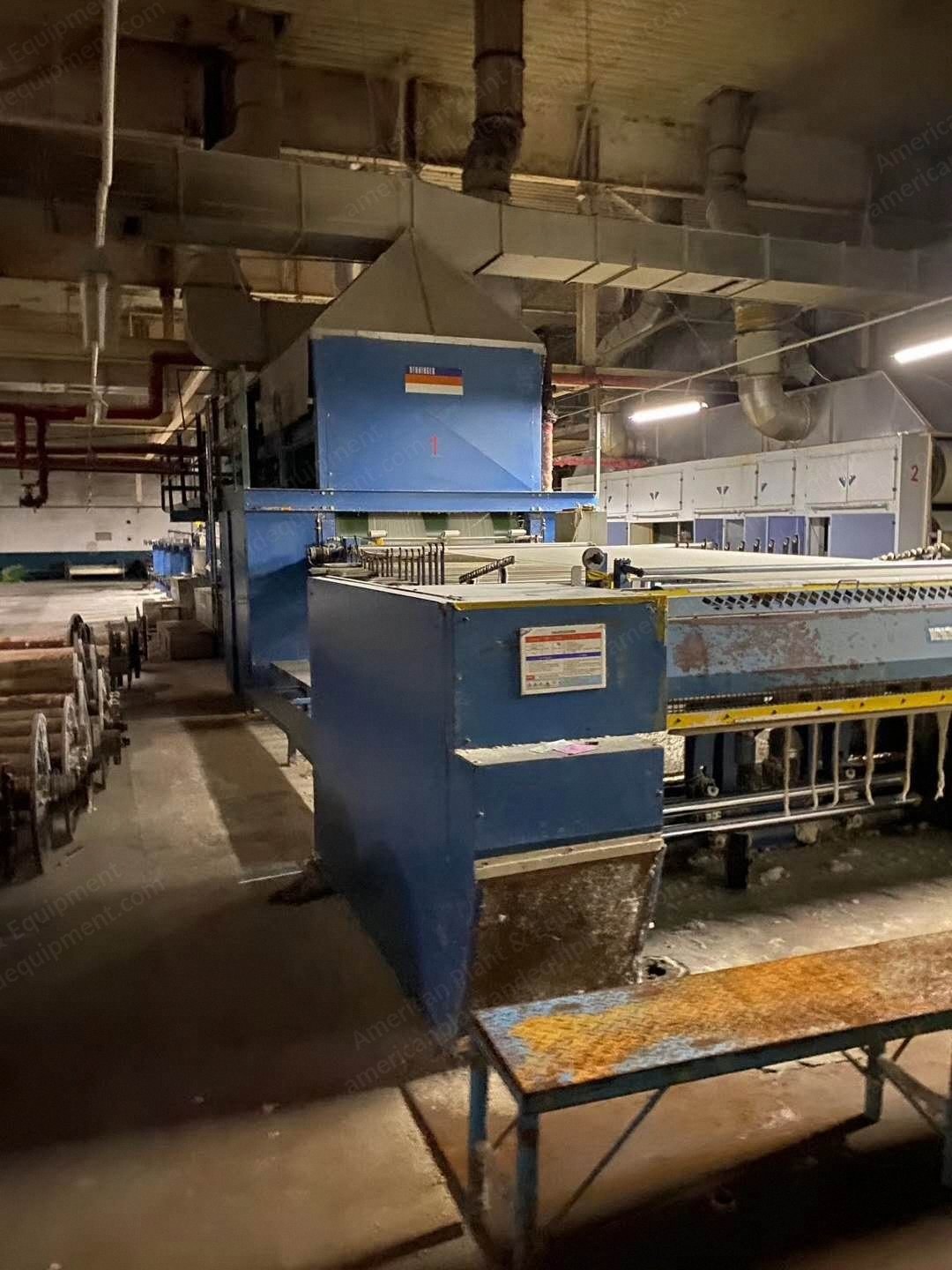 Benninger Sizing Machine, 2003, 2400mm, Double Stock Tank, 12 Cylinders