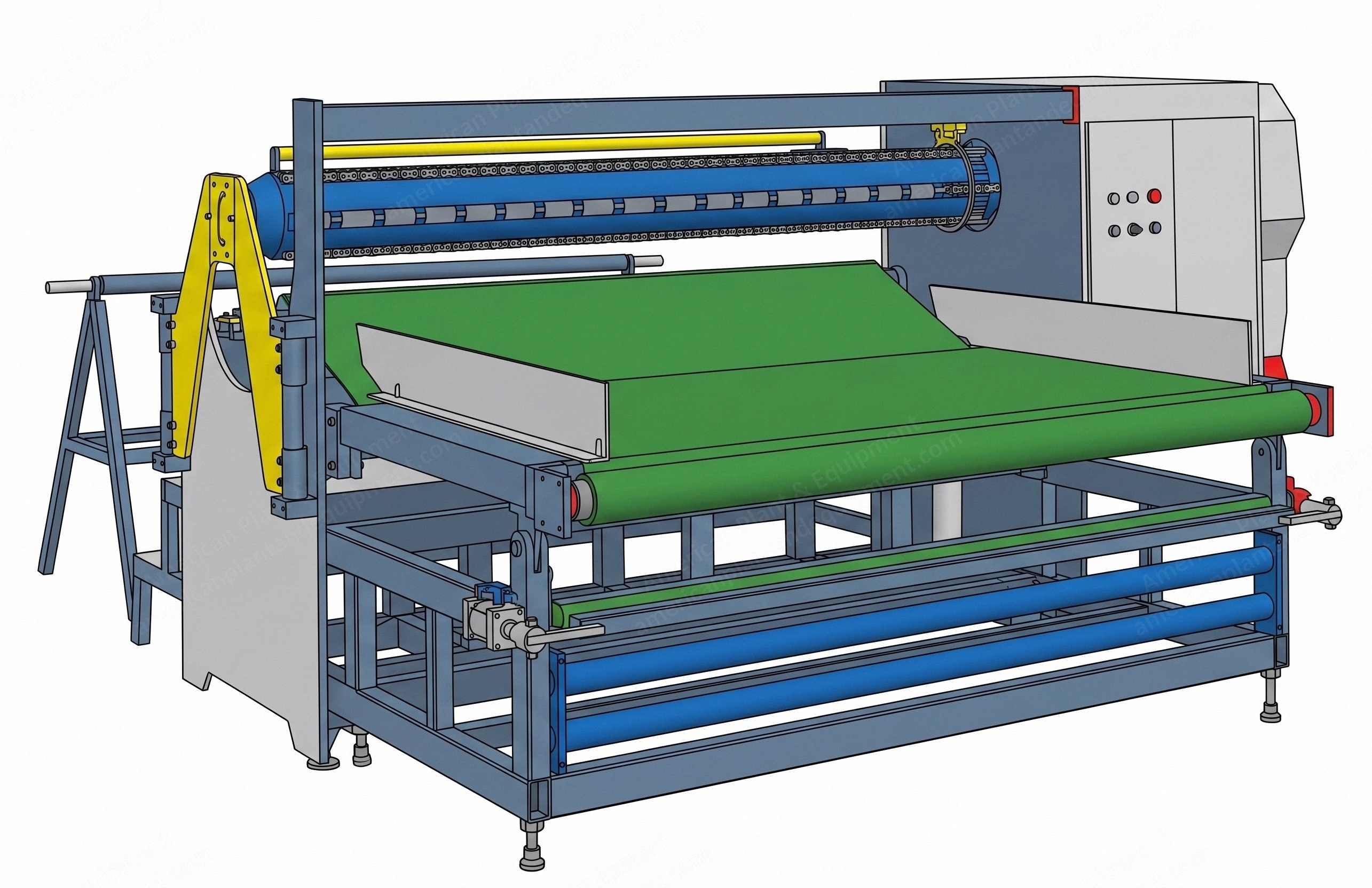 NovaStar, SB305, Pocket Spring Roll Packing Machine, with Pre-Compression Table, 2000x2000mm Capacity, 6 kW