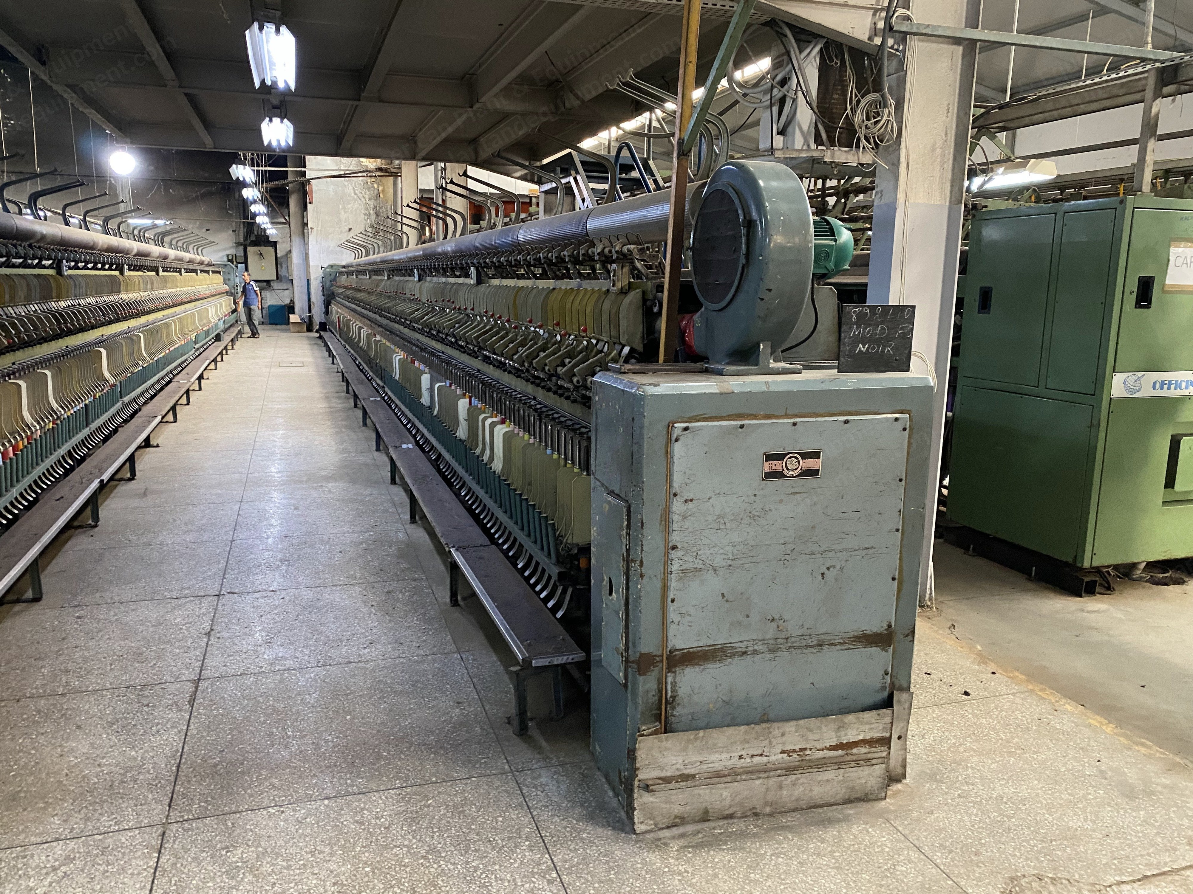 Gaudino, FST-D, 1987, Woolen Ring Frame, 180 Spindles, 75mm Ring Diameter