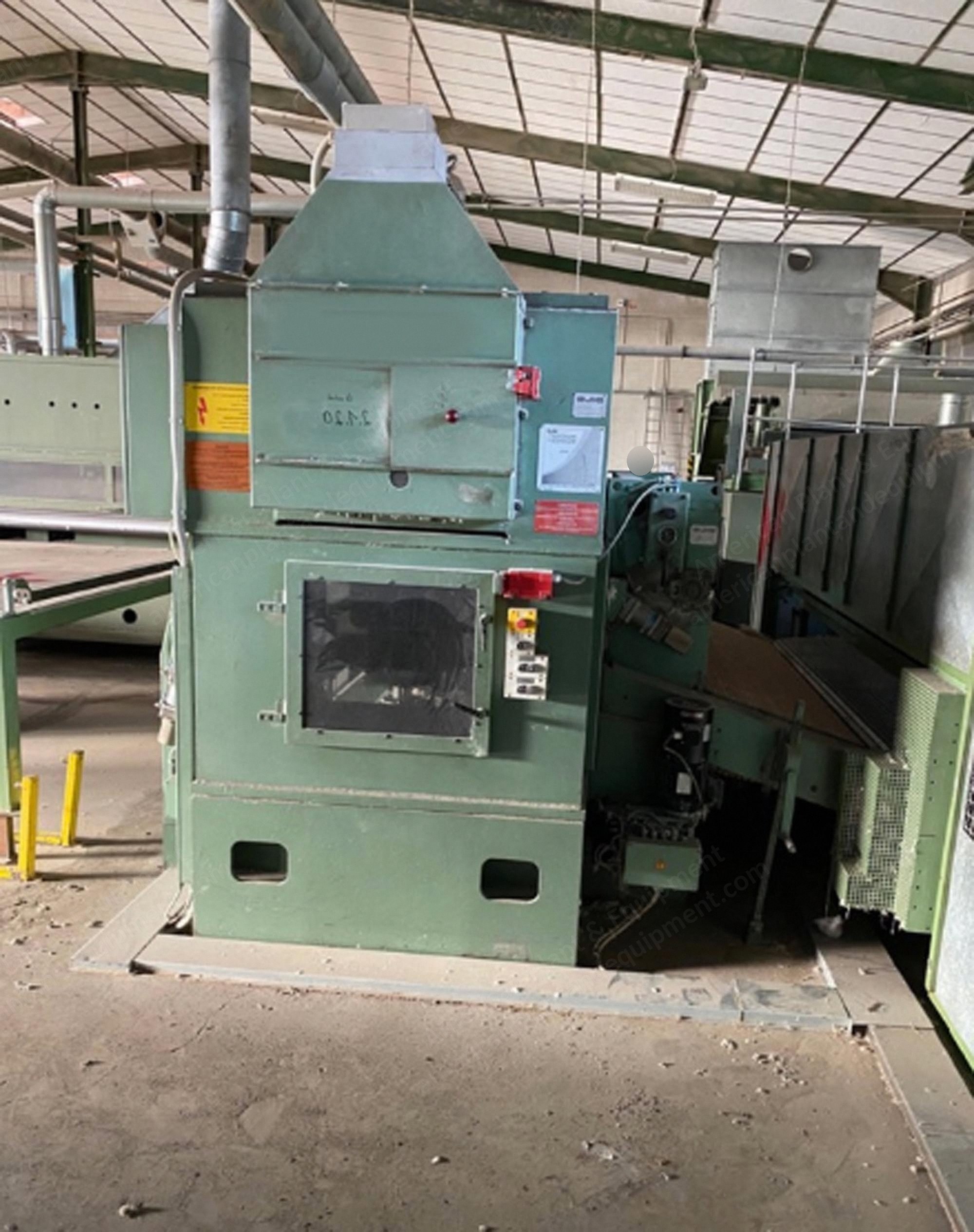 Dilo, Di-Loom OD II 25, 1990, Finishing Needle Loom, 2500mm Working Width, Double Board Downstroke