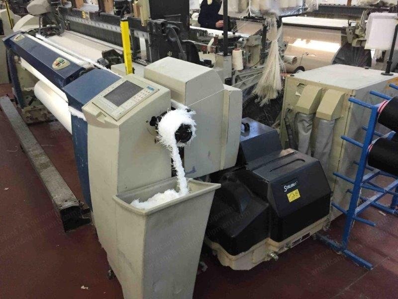 Picanol, GamMax 8-R, 2003/2004, Rapier Dobby Looms, Working Width 2200mm, 8 Colors