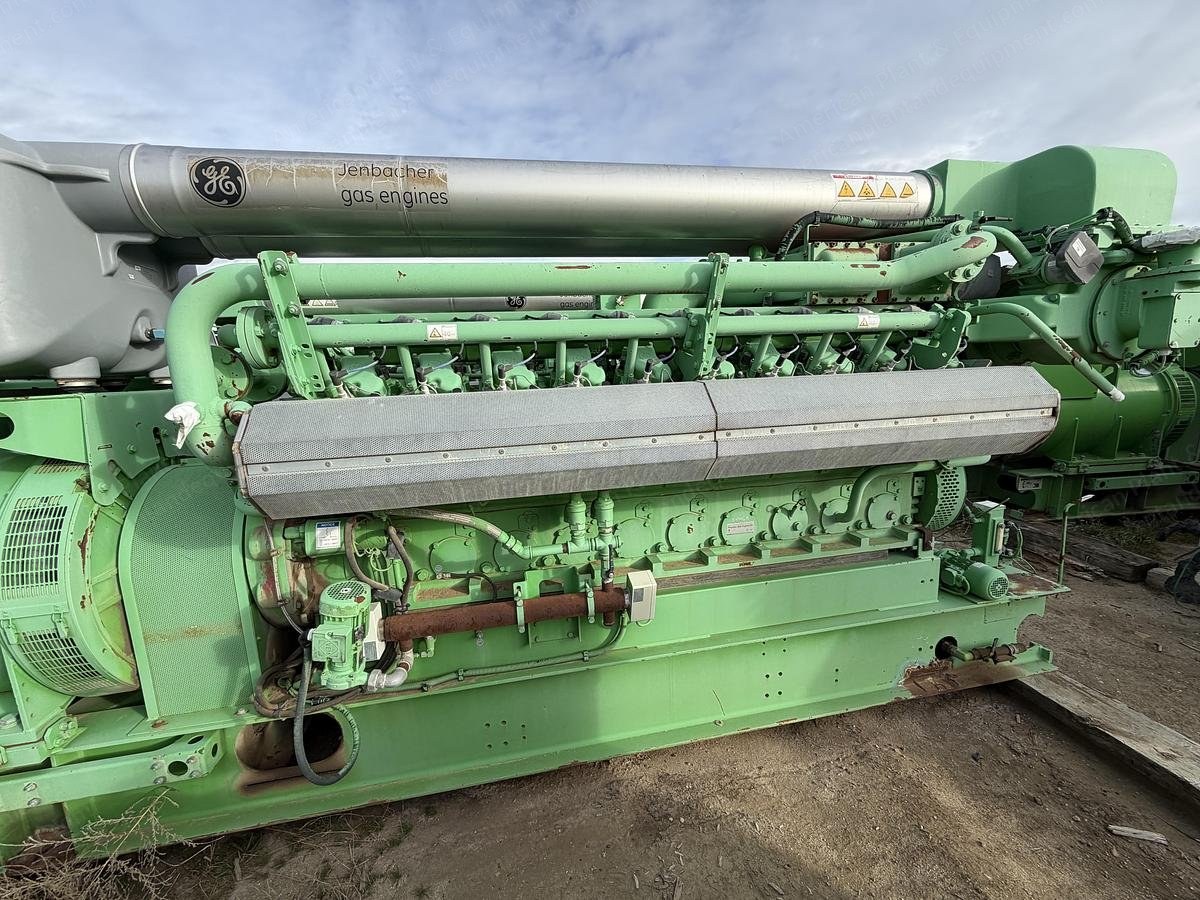 Jenbacher, JGS 320 GS-N.L, 2006-2011, Natural Gas Generator Set, 1,007 kW, 60 Hz, 600 V, Stamford Generator Cores