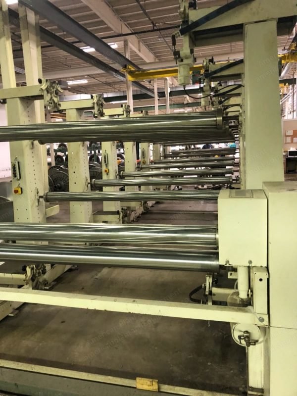 Sucker Muller, WNFPCE, 1994, Sizing Machine, 3300mm Width, 9 Dry Cans, 2 Size Boxes