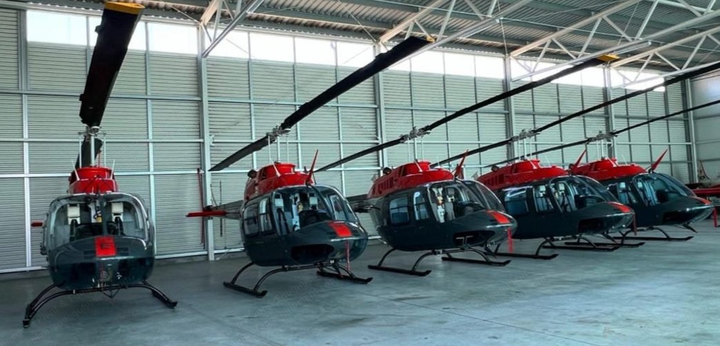 Bell, 206B-3 JetRanger III, Package of 6 Helicopters, with Spare Parts