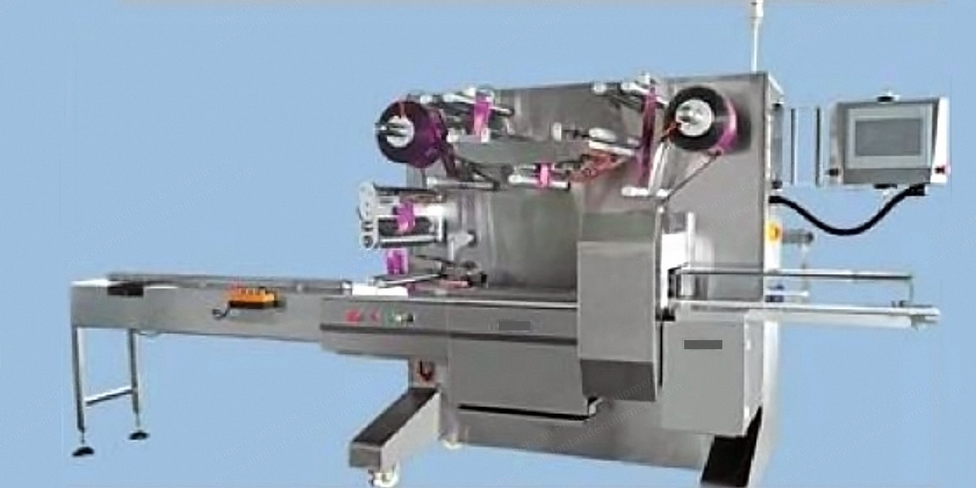 NovaStar, WG118, High Speed Tri-Servo Flow Wrapper, Max 450 Packs/min, Max Film Width 450mm