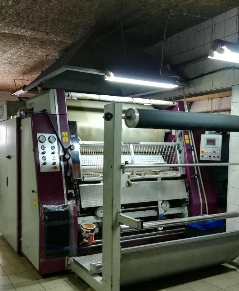 Monti Antonio, 900/1/E, 2006, Calender for Circular Knits, Width 1450mm, Cylinder Diameter 350mm