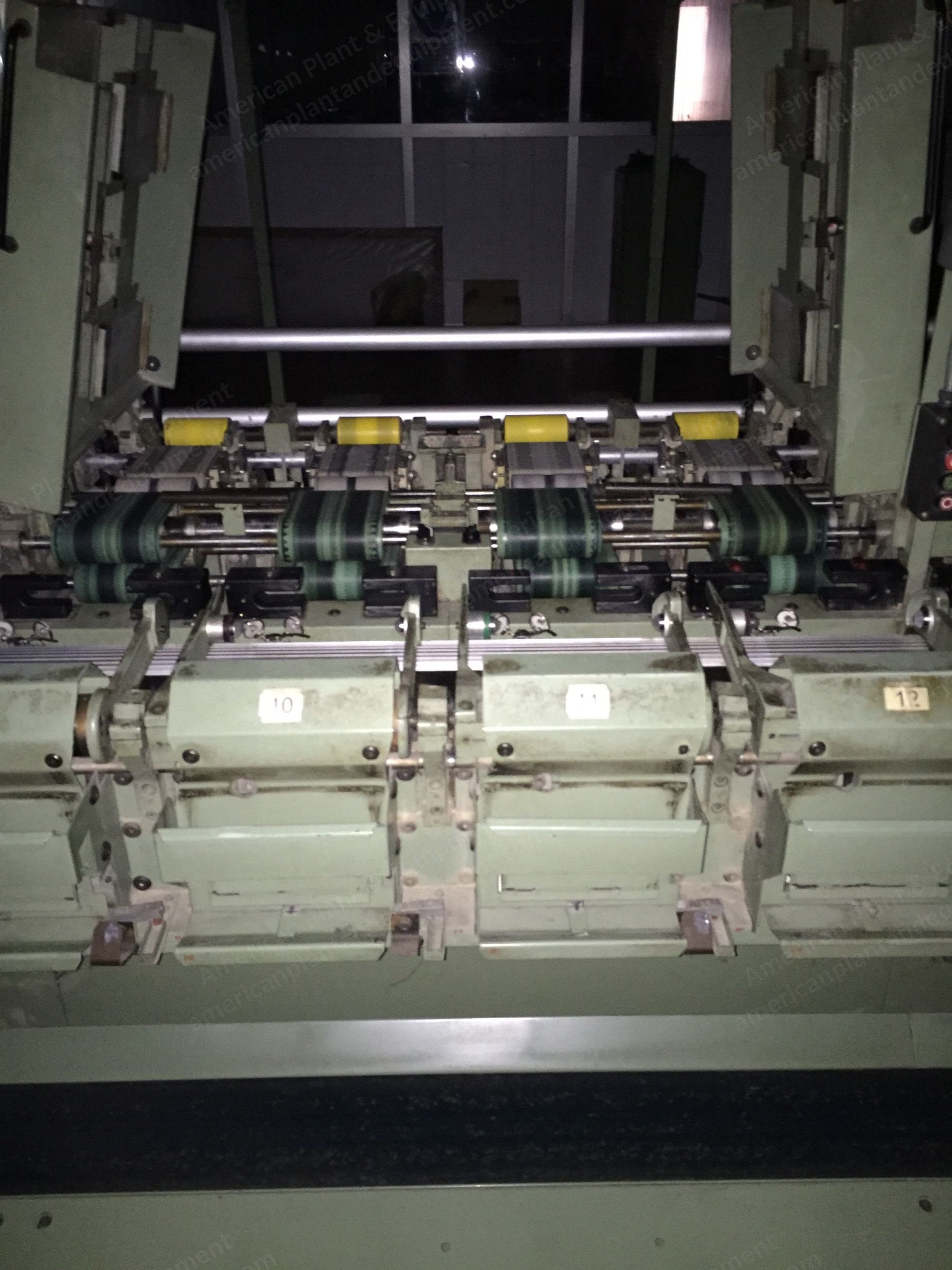 Nsc Schlumberger, FM7A, 1987, Horizontal Finisher, 20 Bobbins, Automatic Doffing