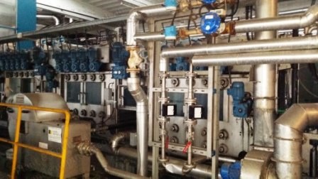 Babcock Artos, Pad Steam Denim Dyeing Line, 1988, 2000mm Width, 36-Drum Dryer