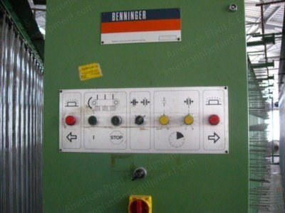 Benninger, ZC-L 1600, 1997, 1800mm Working Width, 800mm Flange Diameter, V-Creel 704 Packages
