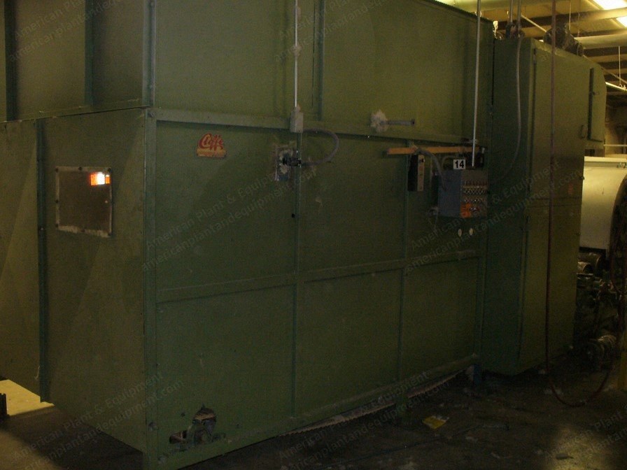 James Hunter, Fiber Fill Line, 72 inch, with 2 Garnetts, 2 Crosslappers, 1 Oven