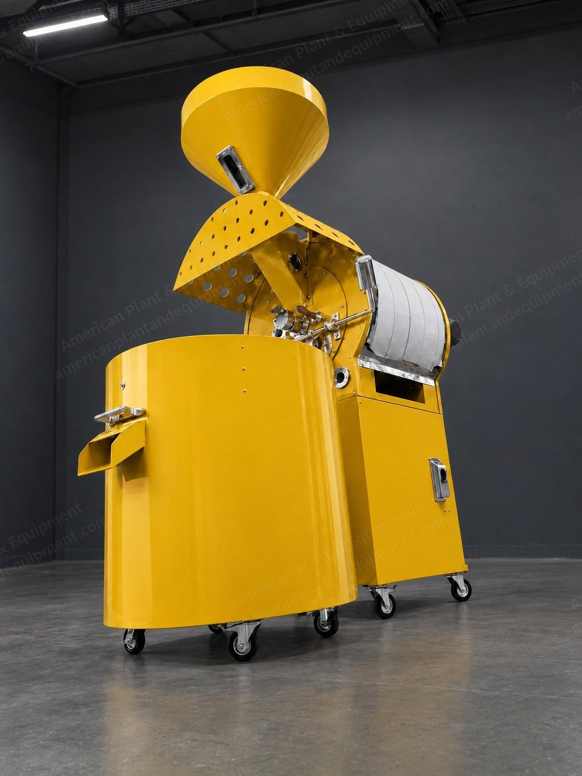 NovaStar, BN151, Coffee Roaster, 30 kg Batch, PLC Automatic, Premix Gas Burner