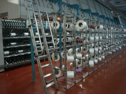 Barmag, FK 6 M 1000 D S I, 1994, 216 Positions, 30 to 300 Denier, 300 to 1000m/min Yarn Speed