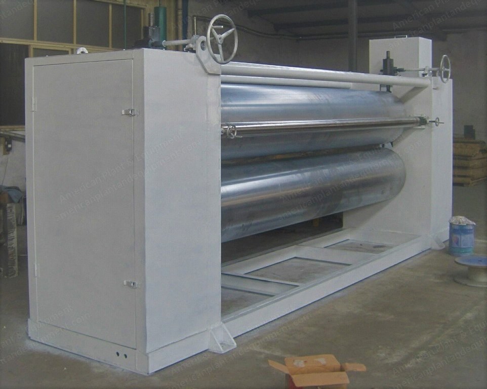 NovaStar, DG330, 2 Roller Heated Calender, Working Width 2500mm, Roller Diameter 370mm, New