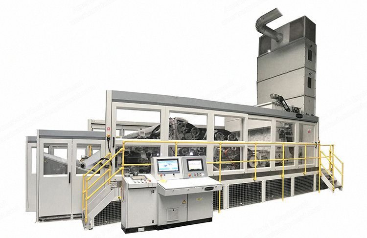 Spinnbau, Double Doffer Nonwoven Card, 2500mm, Re-conditioned