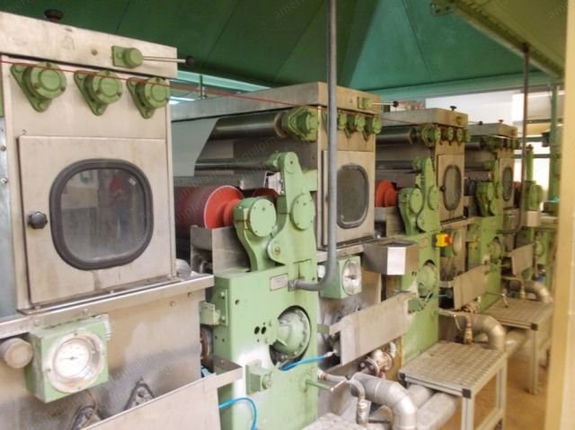Artos Stenter Frame, 1800mm, 1978, 6 Chambers, Steam Heated, Pin and Clip