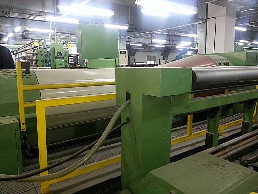 Karl Mayer, Rob-O-Matic, 2000, Sectional Warper, Working Width 2250mm, Max Flange Diameter 1000mm