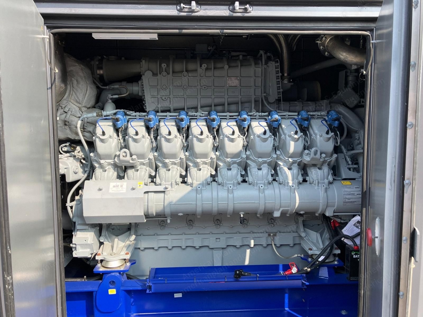 MTU, 2 MW, 50 Hz, Containerized Generator Set