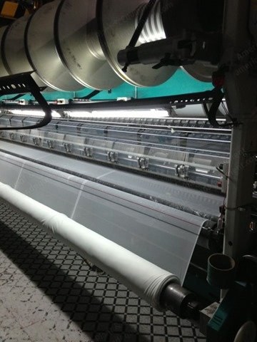 Karl Mayer, HKS 3-M, 2011, 217" (5512mm) Working Width, 28E Gauge, 2400 RPM