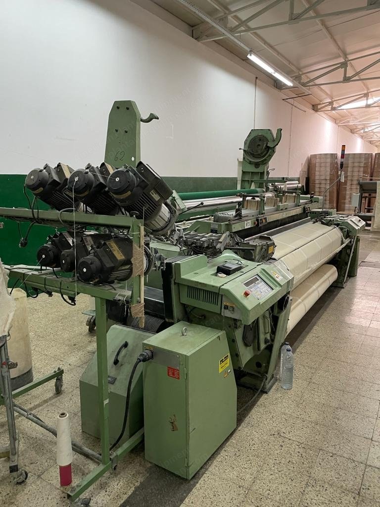 Sulzer Ruti, G6200 B260 F8 SP, 1996, Rapier Terry Weaving Machine, 2600mm Width, 8 Colors, Staubli Electronic Dobby