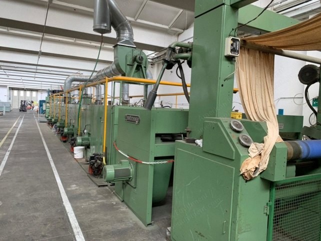 Bruckner Stenter, 1993, 6 Chambers, 2200mm Working Width, Pin Chain