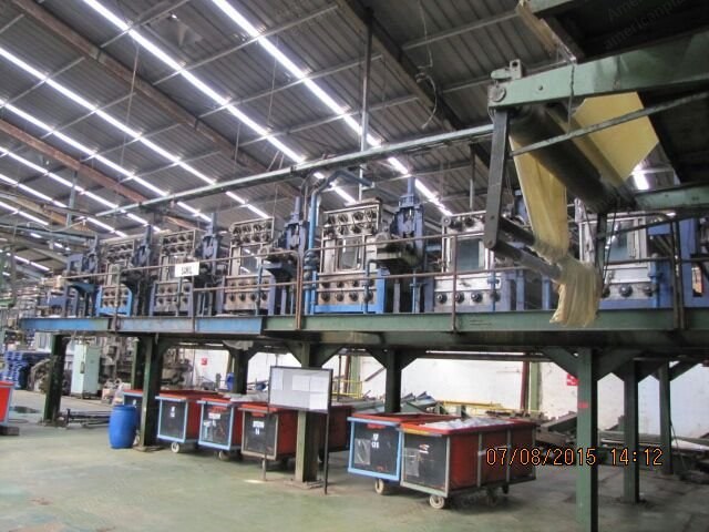 Samil, Continuous Open Width Washing Line, 1992, 1800mm Width, 6 Compartments