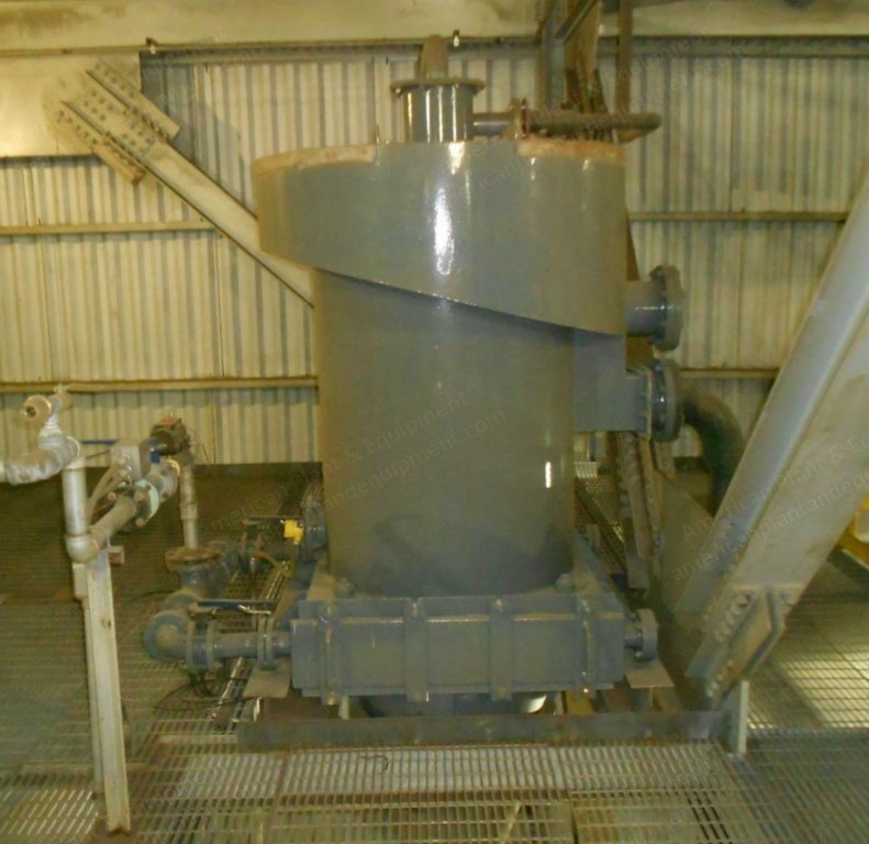 Density Separator, 30" Diameter x 5' Straight Side, 60 Degree Cone Bottom, RF Control Valve