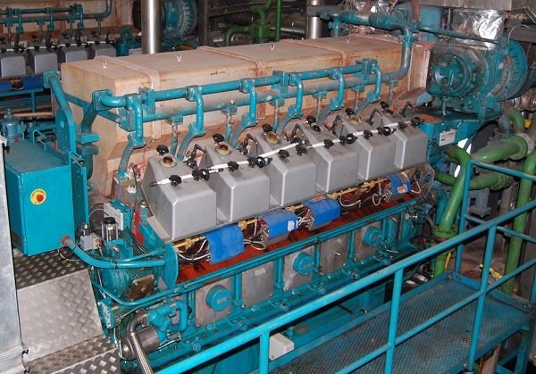 Wartsila, 12V25SG, 1995, 2063 kW, 50 Hz, 6 kV, Natural Gas Generator Set