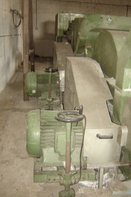 Becherini, Double Drum Rag Picker, Working Width 1000mm, 2 Cylinders, Dust Suction