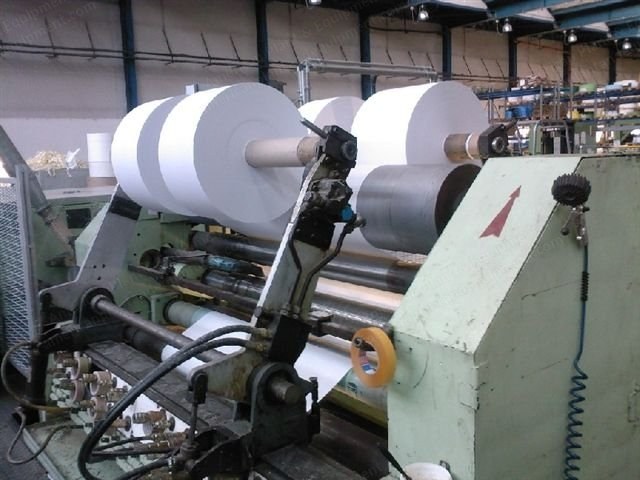 Harnden, Slitter Rewinder, 1800mm Web Width, Double Shaft System