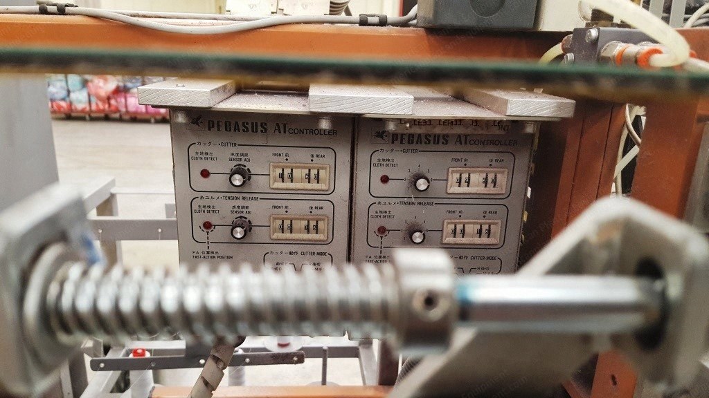Akab, Automatic Bed Sheet Sewing Line and Pizzardi Chronos Folder, 3000mm Working Width, 350 pcs/hr