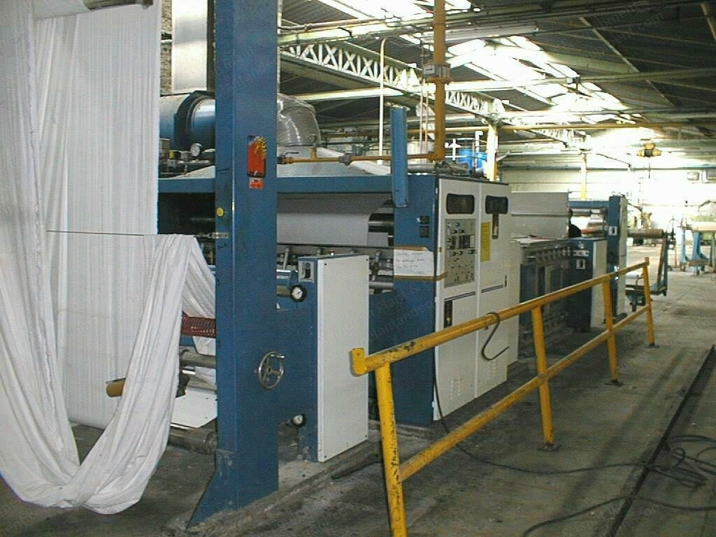 Julien Singeing Machine, 2200mm, 1991, 2 Burners, Padder