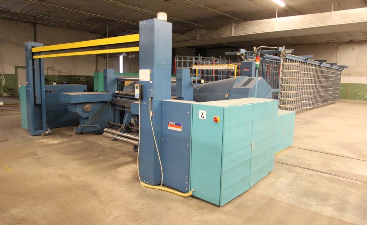 Benninger, Bentronic, 1999, Sectional Warper, 2200mm Working Width, 720 Cones Creel