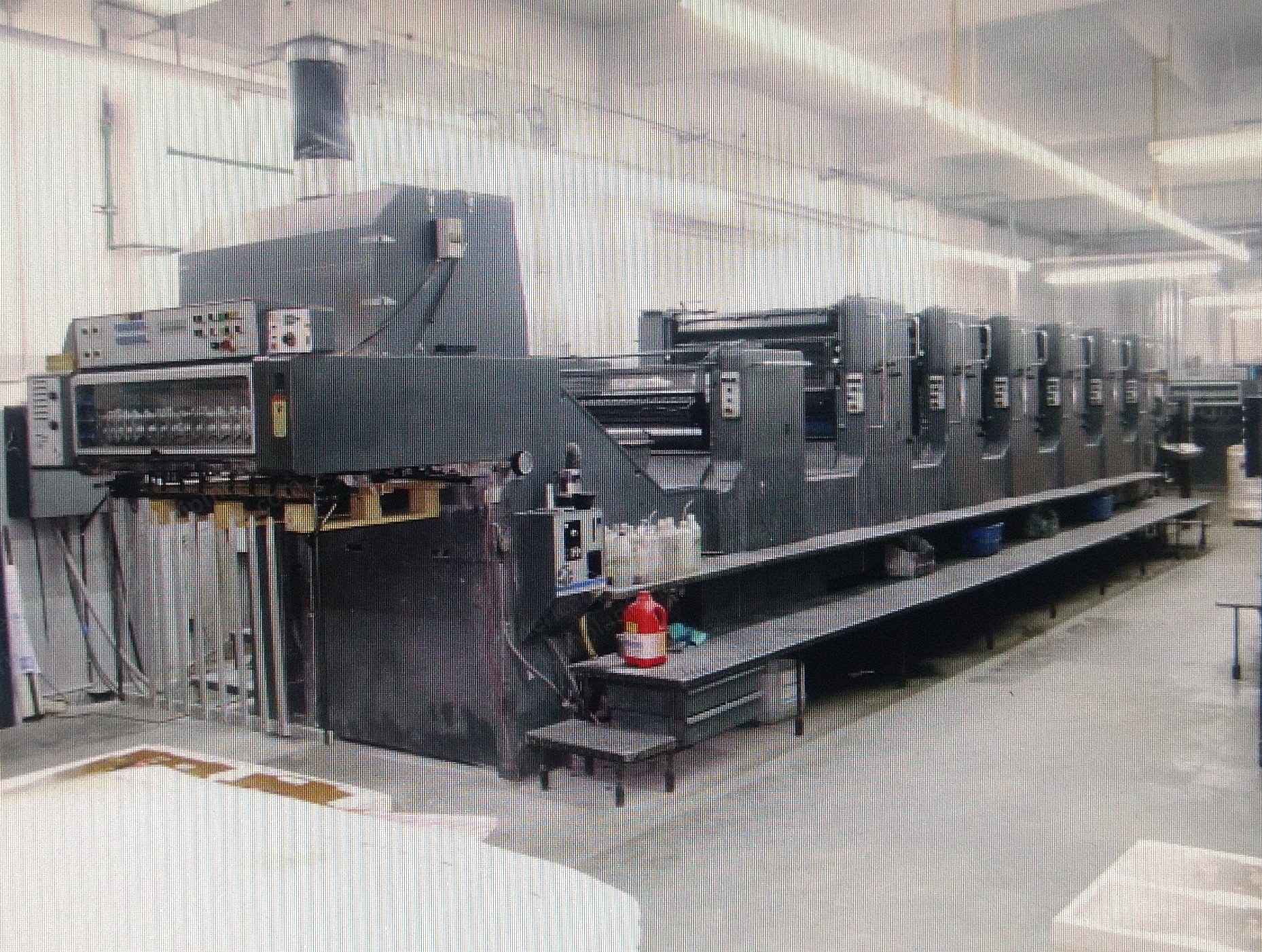 Heidelberg, SM 102S, 1988, 6 Colors Plus Varnish, Short-Run, Without Autoplate