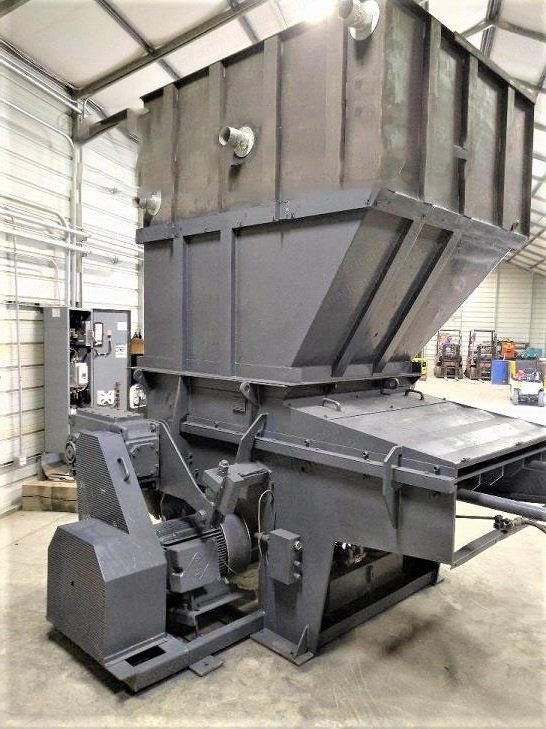 Vecoplan, RG52/100 SPK, 2002, Single Shaft Shredder, 100 HP, 52x58 Inch Feed Opening