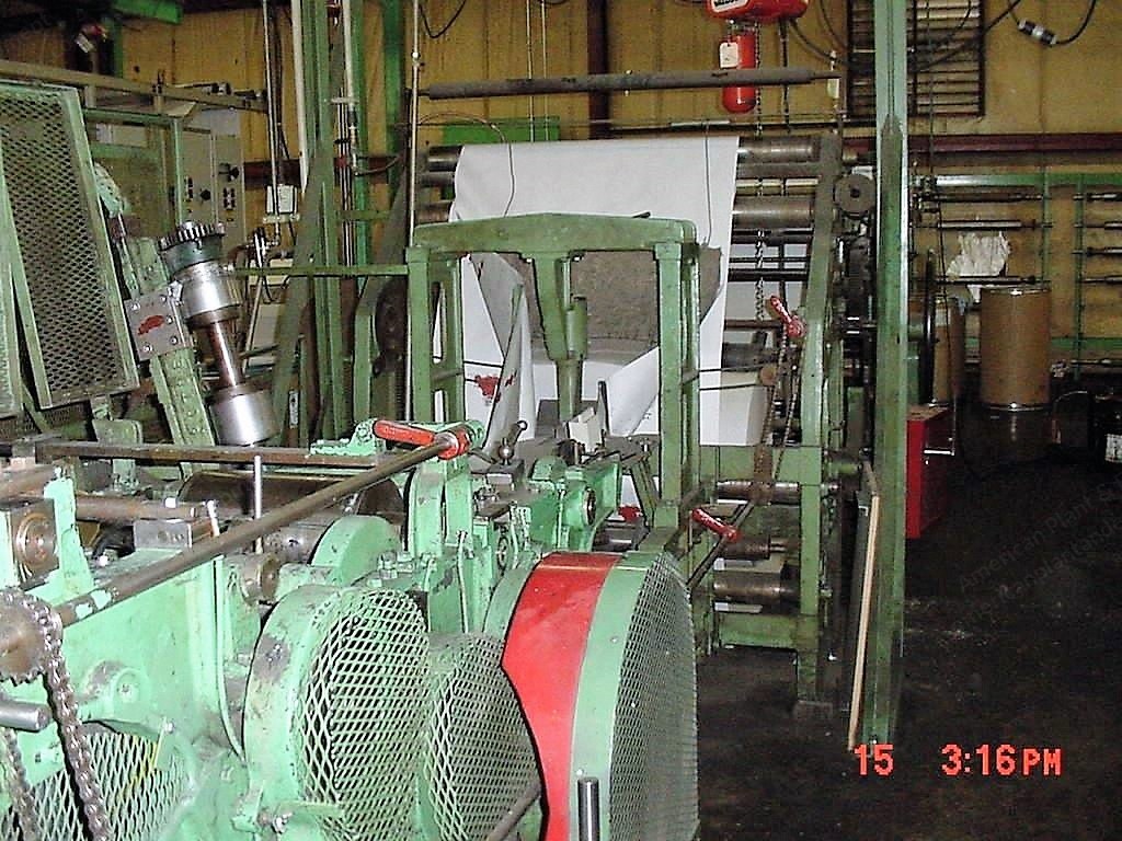 Potdevin, 84RKW, SOS Paper Bag Machine, 200 Bags/Min, 3 Color Flexographic Tail Printer