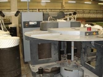 Cognetex, SC 22 V, 1994, Intersecting Machine, 10-Can Feeding Creel, 2-Sliver Delivery, 800x1200mm Cans