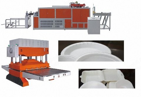 NovaStar, TH102, Polystyrene Foam Plate Forming Machine, 1000x1300mm Max Forming Area, 90 kW