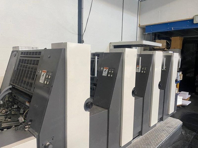 Shinohara, 52-4, 2008, 360x520mm, 4 Colors, Semi Automatic Plate Change