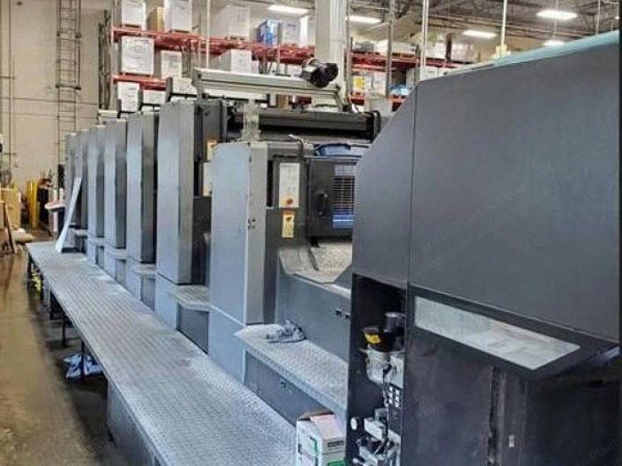 Heidelberg, SM 102-6 P3 L, 2001, 6 Colors, Coater, 720x1020mm