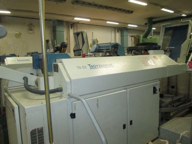 Trutzschler, TD-03, 2005, Can Size 16" x 42", Auto Can Changer, Auto-Leveller