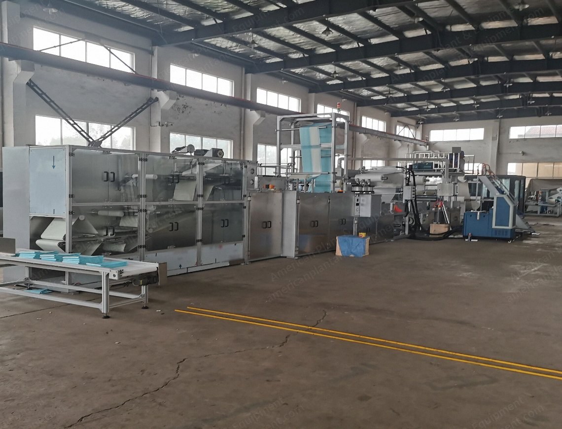 NovaStar, DH121, Pet Pad Making Machine, 100 pads/min, 80kW, 20000x5000x3500mm