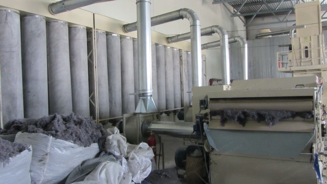 Margasa, Master MCM-1500-DD, 2012, 4-Drum Tearing Line, 1500mm Working Width, with 2 CMT-900 Rotary Cutters
