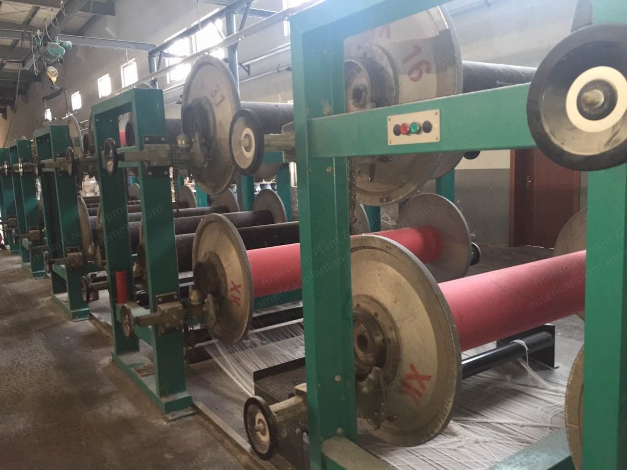 Karl Mayer, BME 2600/1000, 2009, 2600mm Working Width, 1000mm Flange Diameter, 2 Size Boxes